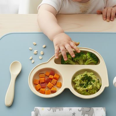 Assiette bébé ventouse | Incassable Fixation Sécurisée - Bébéconvoité