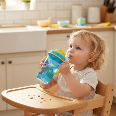 Verre bébé | Sécurité Antidérapant - Bébéconvoité