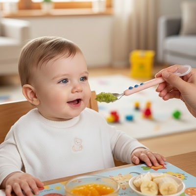 Cuillère bébé | Silicone Souple - Bébéconvoité