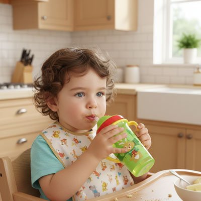 Verre bébé | Sécurité Antidérapant - Bébéconvoité