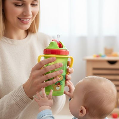 Verre bébé | Sécurité Antidérapant - Bébéconvoité