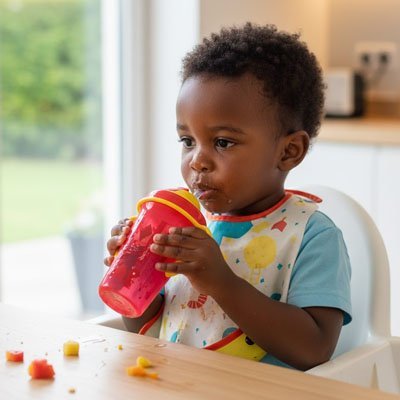 Verre bébé | Sécurité Antidérapant - Bébéconvoité